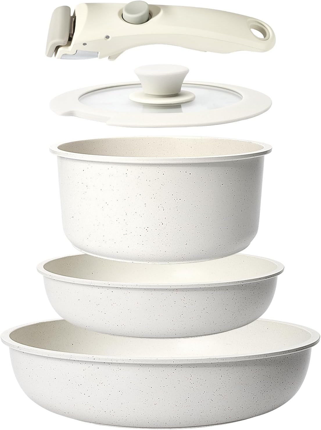 Snap Grip™ Ceramic Cookware Set