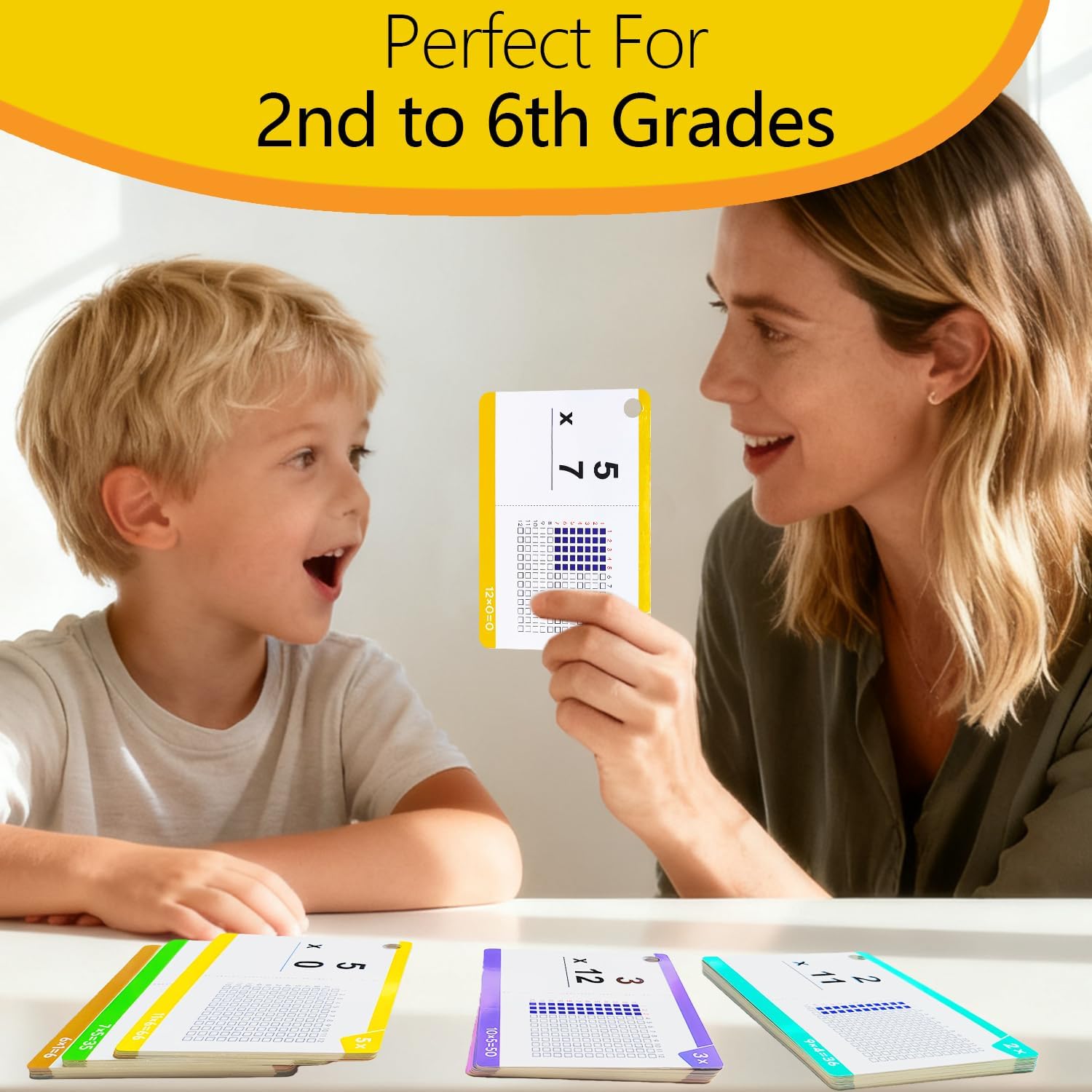 Multiplication Flash Cards (Write & Wipe) by Math Pop™
