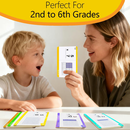 Multiplication Flash Cards (Write & Wipe) by Math Pop™