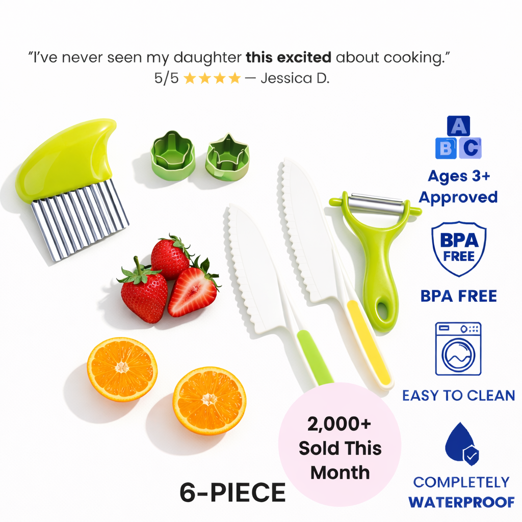 SafeSlice™ Kids Cooking Set