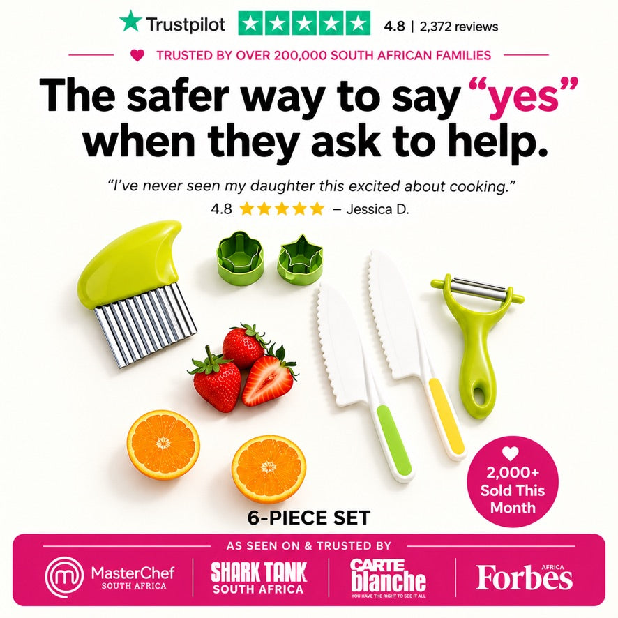 SafeSlice™ Kids Cooking Set