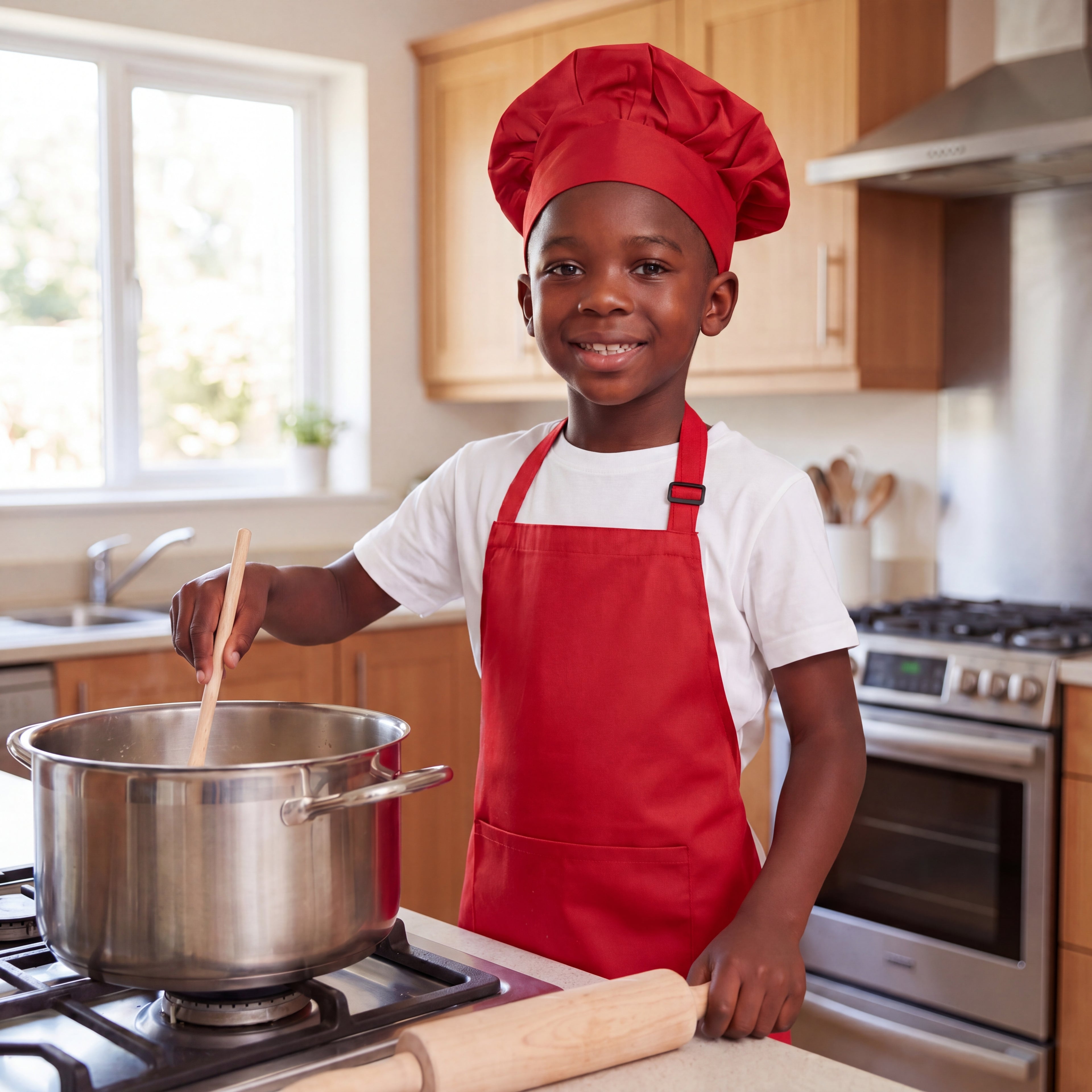ComfortFit Chef Set™ (Apron + Hat)