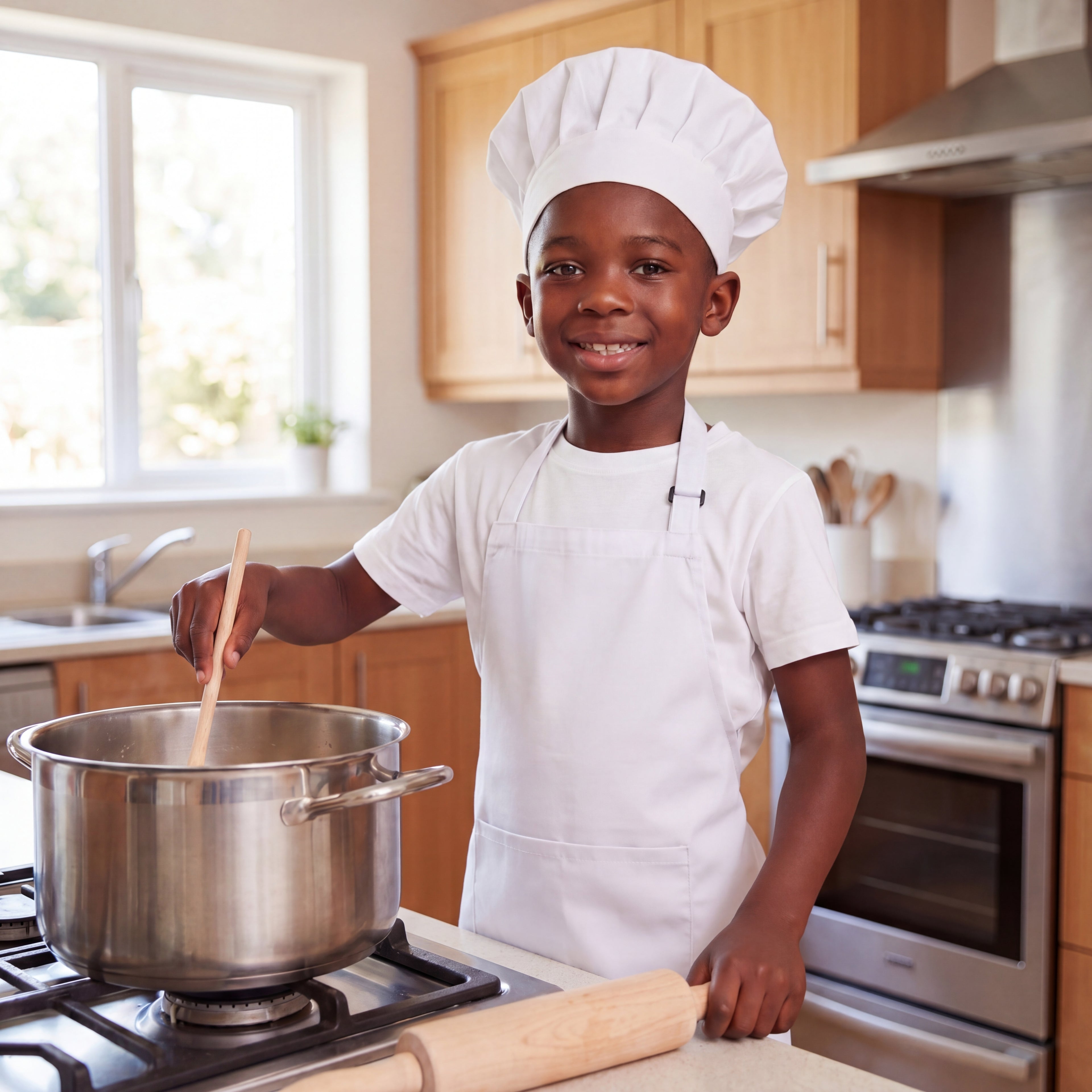 ComfortFit Chef Set™ (Apron + Hat)